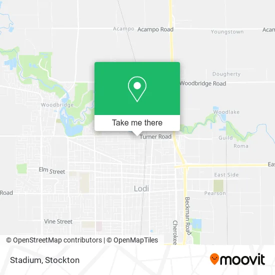 Stadium map