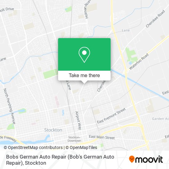 Bobs German Auto Repair (Bob's German Auto Repair) map