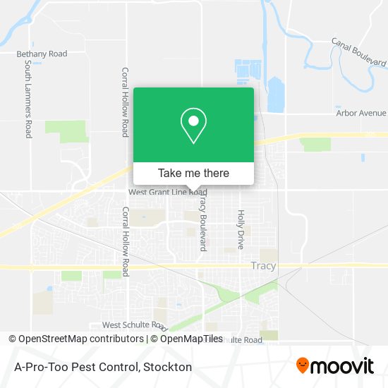 A-Pro-Too Pest Control map