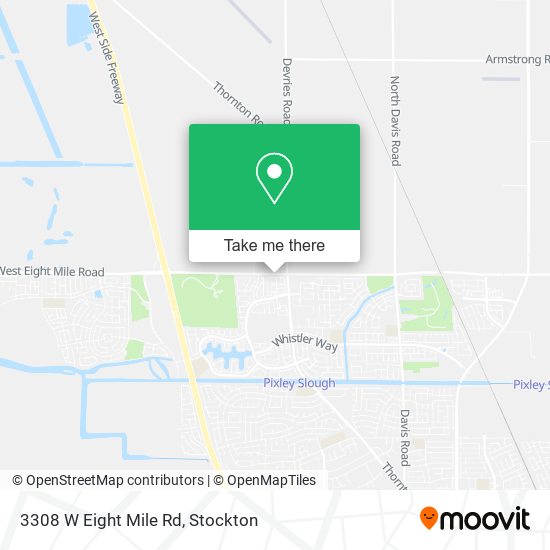 Mapa de 3308 W Eight Mile Rd