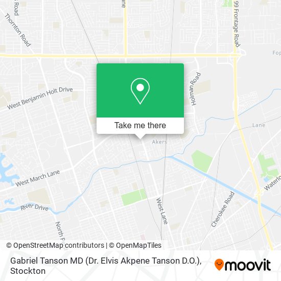 Gabriel Tanson MD (Dr. Elvis Akpene Tanson D.O.) map