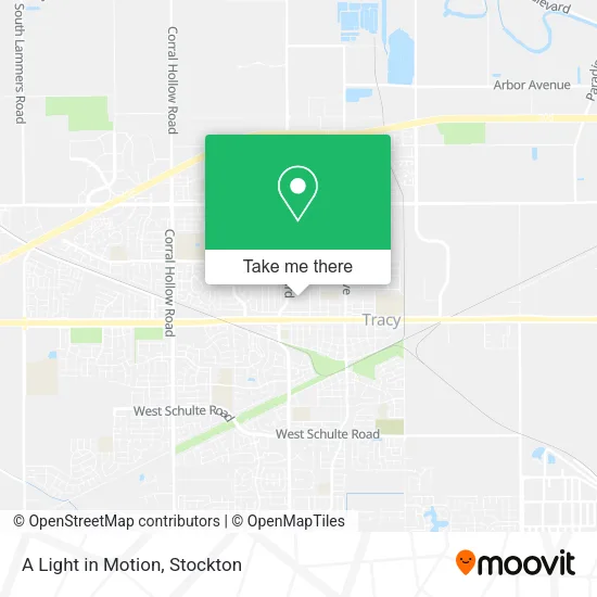 A Light in Motion map
