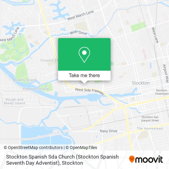 Stockton Spanish Sda Church (Stockton Spanish Seventh Day Adventist) map