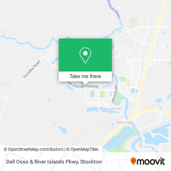 Dell Osso & River Islands Pkwy map