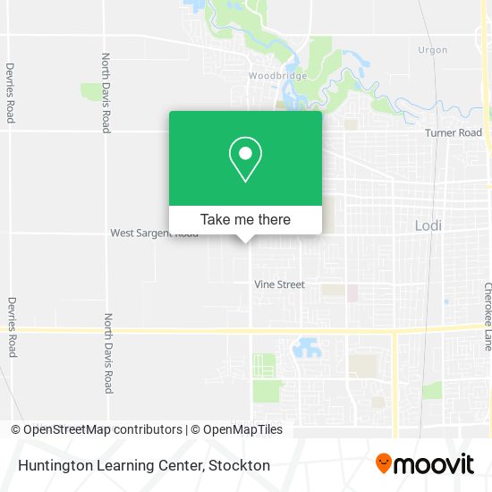 Huntington Learning Center map