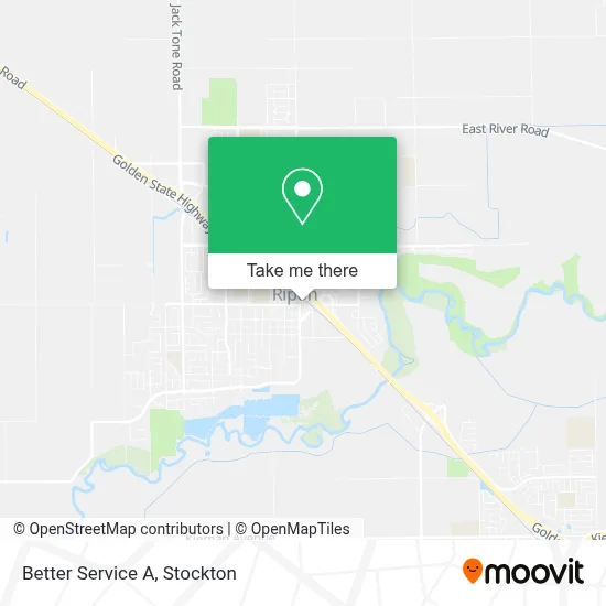 Better Service A map