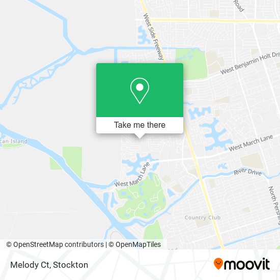 Mapa de Melody Ct