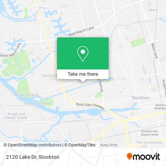 Mapa de 2120 Lake Dr