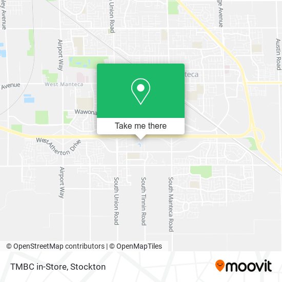TMBC in-Store map