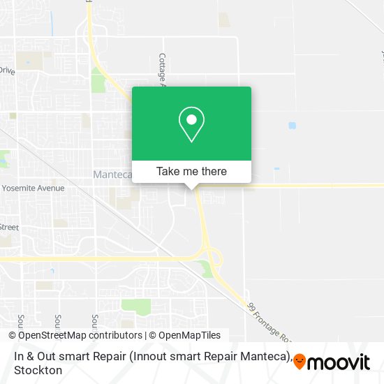 Mapa de In & Out smart Repair (Innout smart Repair Manteca)