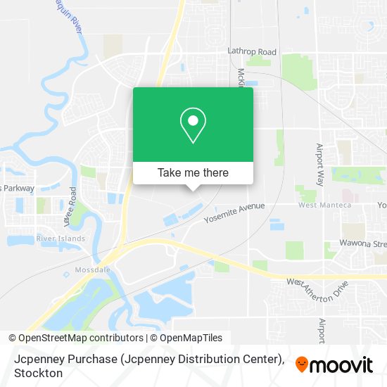 Mapa de Jcpenney Purchase (Jcpenney Distribution Center)