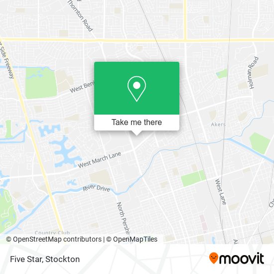 Mapa de Five Star