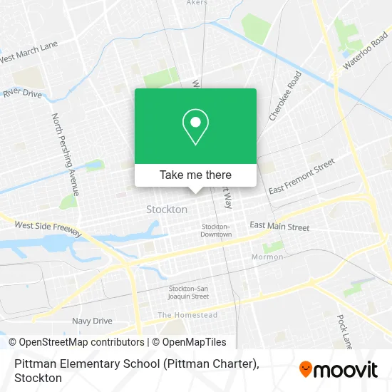 Pittman Elementary School (Pittman Charter) map