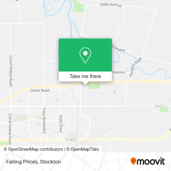 Falling Prices map