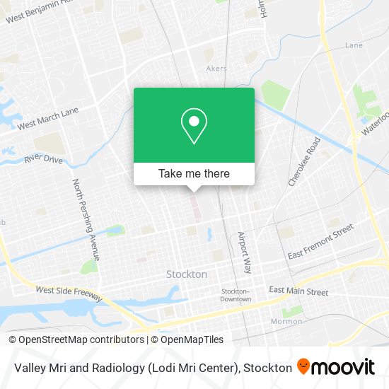 Mapa de Valley Mri and Radiology (Lodi Mri Center)