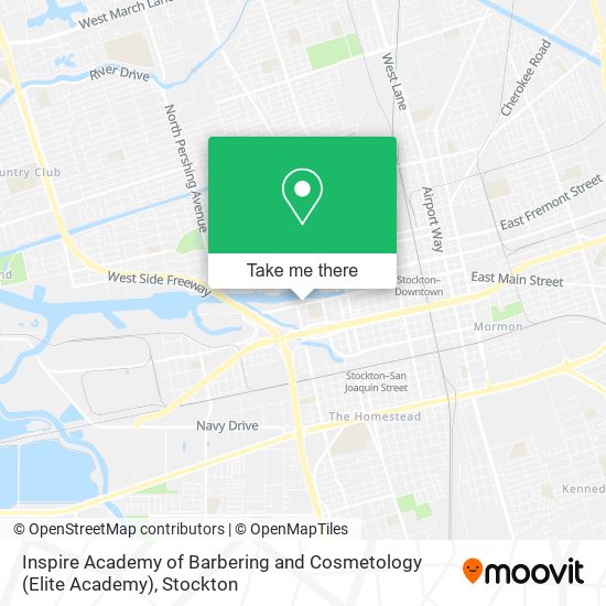 Inspire Academy of Barbering and Cosmetology (Elite Academy) map