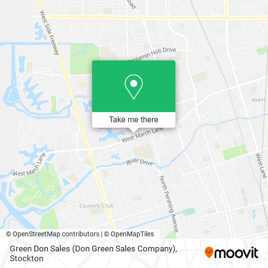 Green Don Sales map