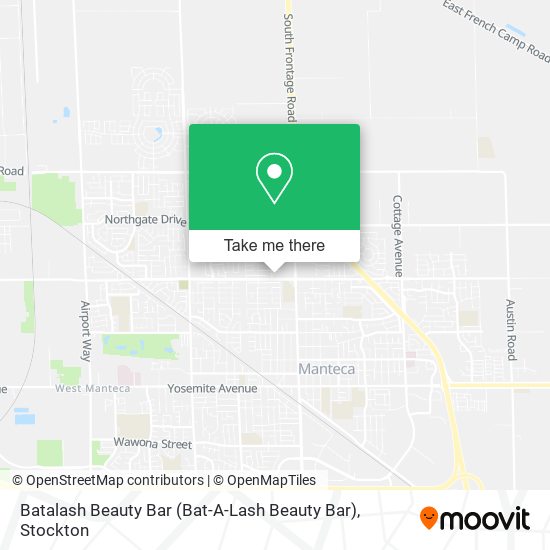 Mapa de Batalash Beauty Bar (Bat-A-Lash Beauty Bar)