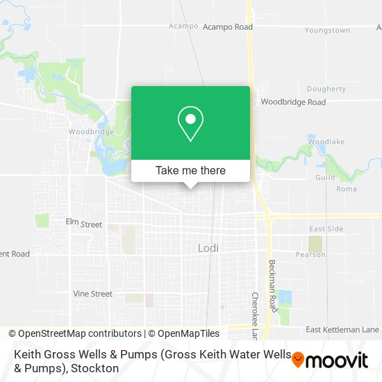 Keith Gross Wells & Pumps map