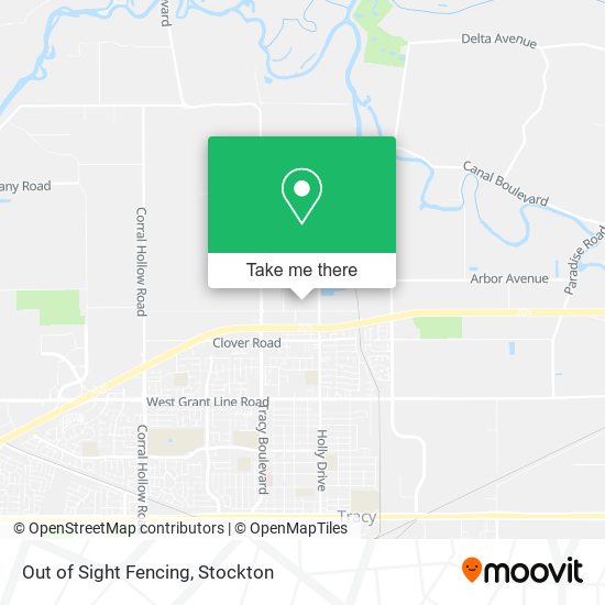 Out of Sight Fencing map