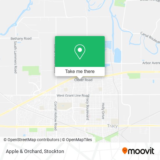 Apple & Orchard map