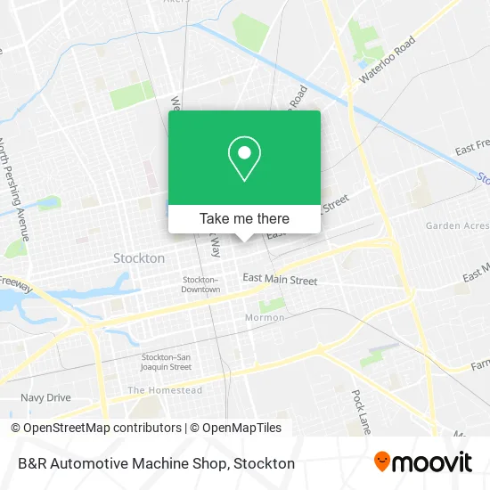 B&R Automotive Machine Shop map