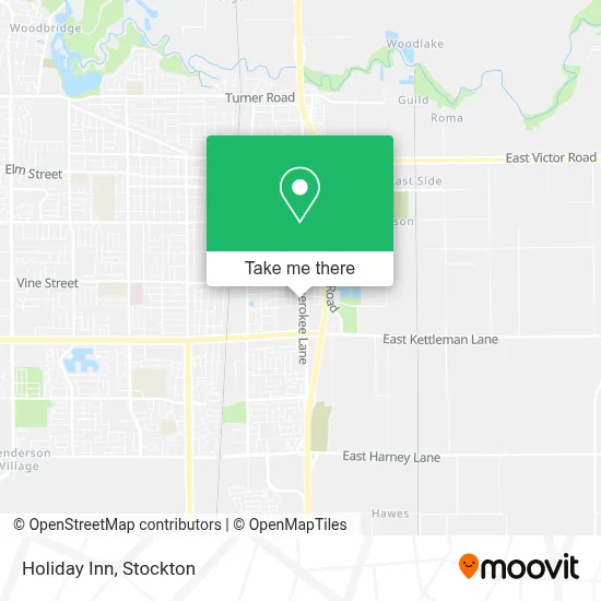Holiday Inn map