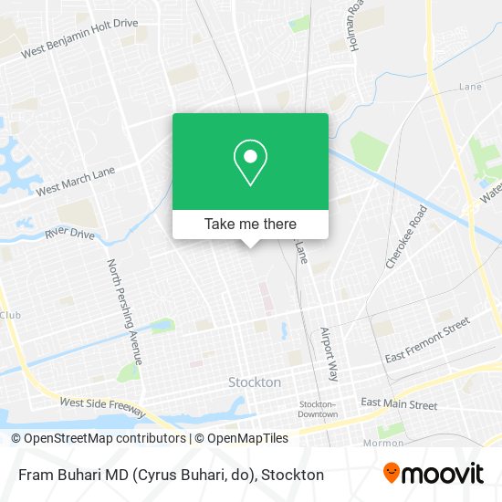 Mapa de Fram Buhari MD (Cyrus Buhari, do)