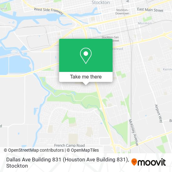 Dallas Ave Building 831 map