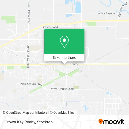 Crown Key Realty map