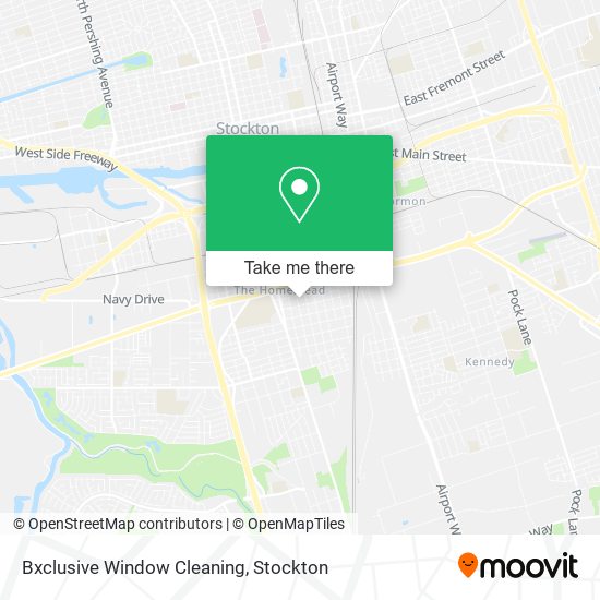 Mapa de Bxclusive Window Cleaning