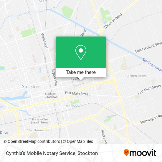 Cynthia's Mobile Notary Service map