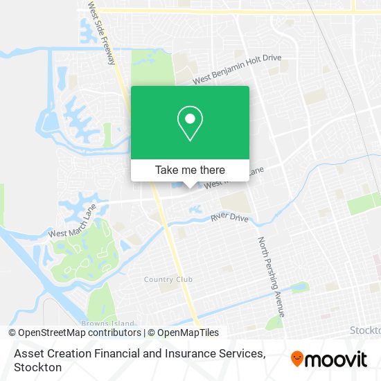 Asset Creation Financial and Insurance Services map