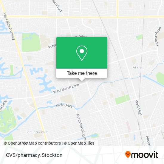 Mapa de CVS/pharmacy