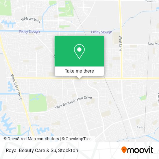 Royal Beauty Care & Su map