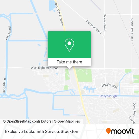 Mapa de Exclusive Locksmith Service