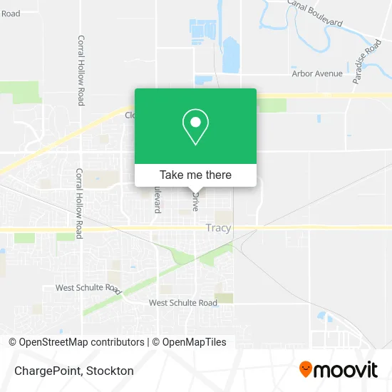 ChargePoint map