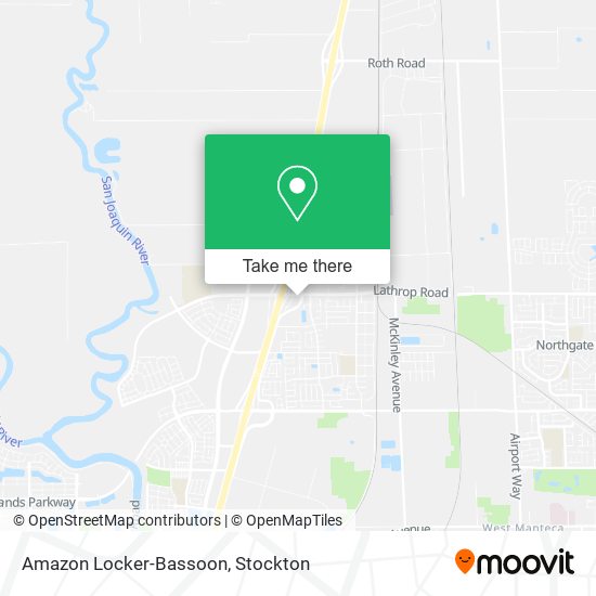 Amazon Locker-Bassoon map