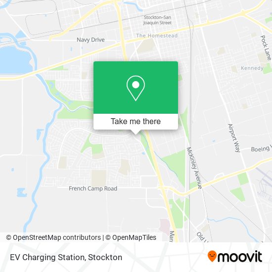 Mapa de EV Charging Station