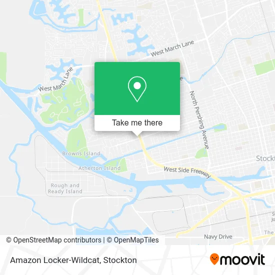 Amazon Locker-Wildcat map
