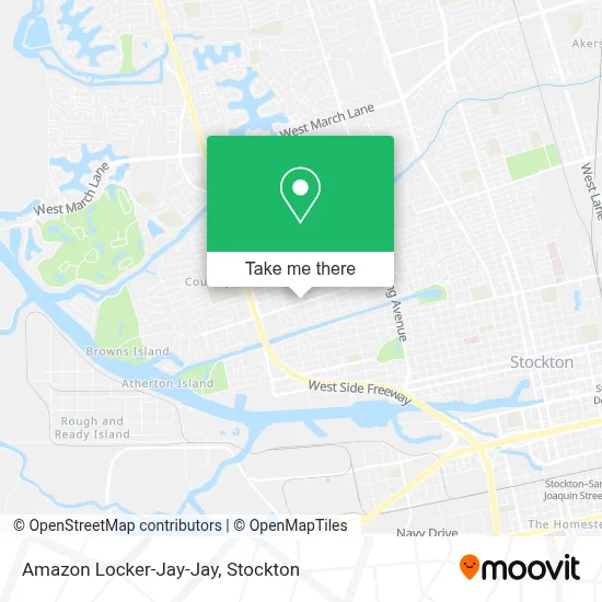 Amazon Locker-Jay-Jay map