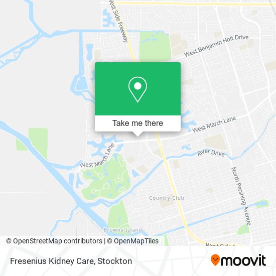 Fresenius Kidney Care map