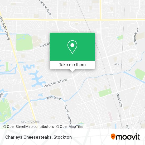 Charleys Cheesesteaks map