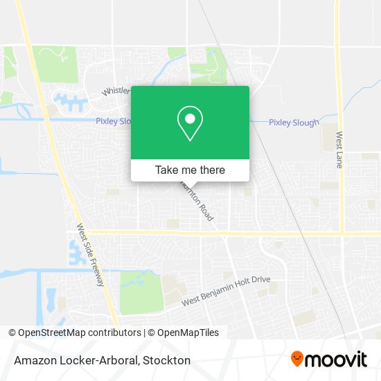 Amazon Locker-Arboral map