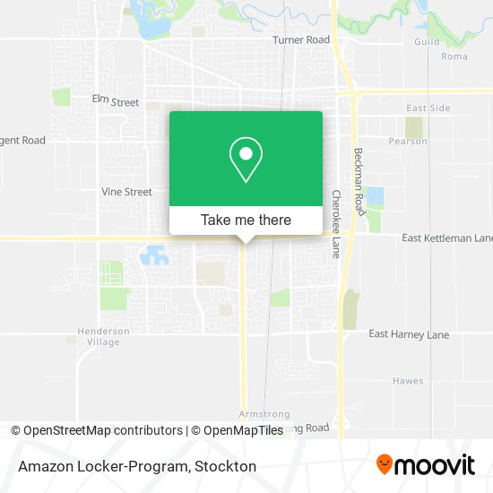 Amazon Locker-Program map