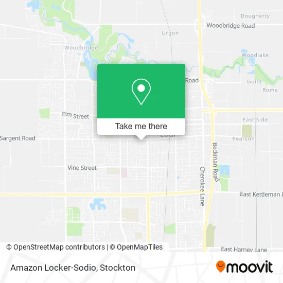 Amazon Locker-Sodio map