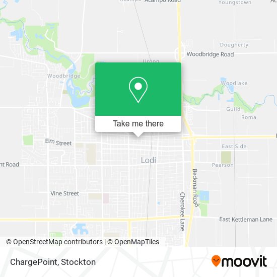 ChargePoint map