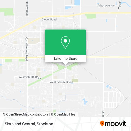 Mapa de Sixth and Central