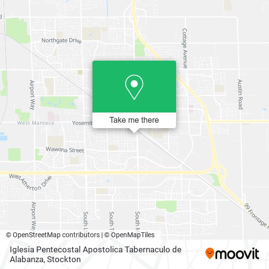 Mapa de Iglesia Pentecostal Apostolica Tabernaculo de Alabanza