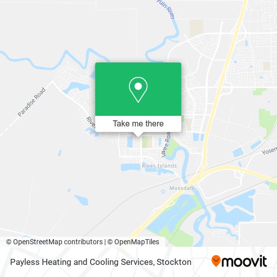 Payless Heating and Cooling Services map